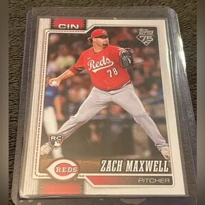 ZACH MAXWELL 2026 Topps Series 1 Rookie Card-75th Anniversary RC